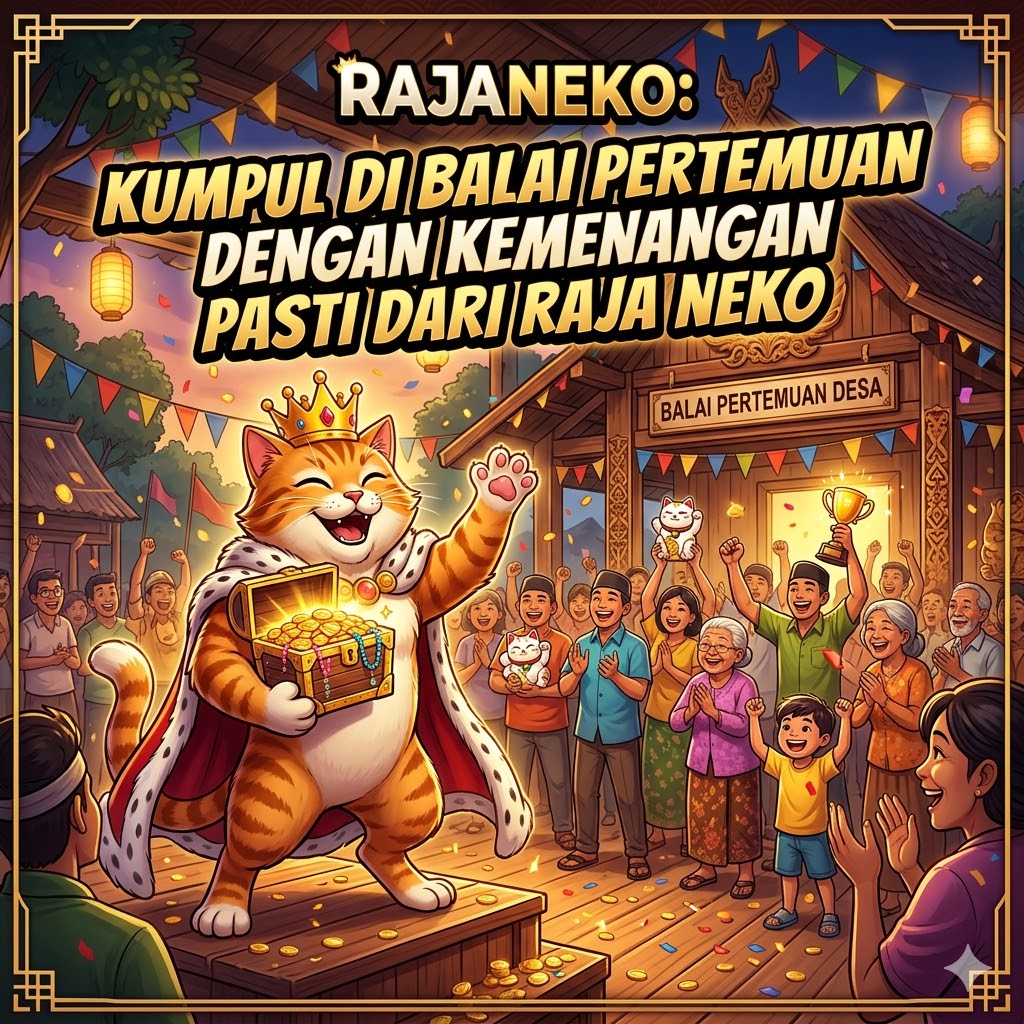 RAJANEKO: Kumpul Di Balai Pertemuan Dengan Kemenangan Pasti Dari Raja Neko
